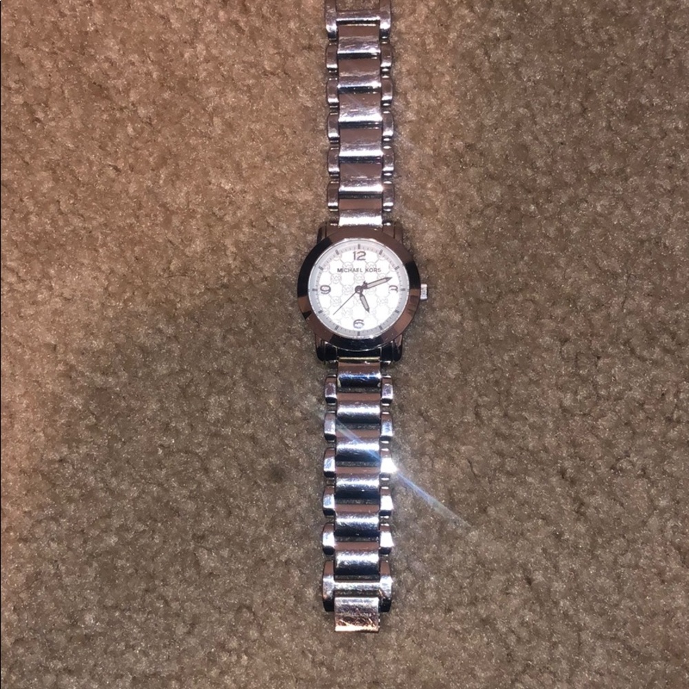 Silver Michael Kors watch